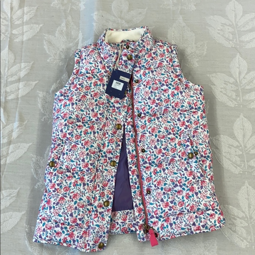 Joules puffer vest size 11-12